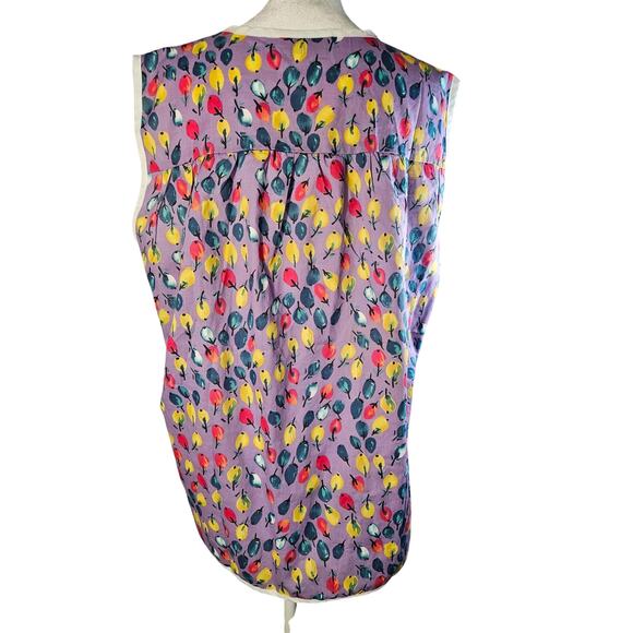 Anthony Richards Women's TShirt Tank Apron Purple‎ Fruit Dbl Pocket New XL - Picture 5 of 11